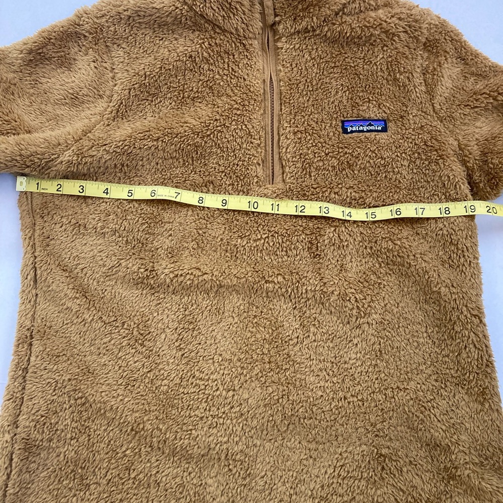 Patagonia Los Gatos 1/4 zip Fleece Pullover Women'sms Size Medium Brown NWOT - Picture 6 of 8